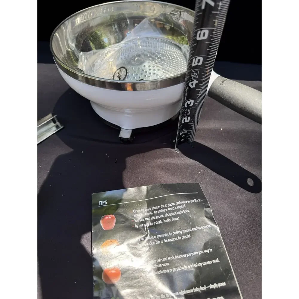Brand New OXO Good Grips Food Mill 2 Disks Williams Sonoma